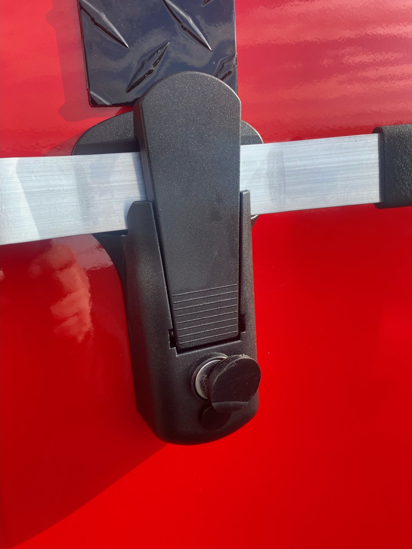 Bar lock cylinder cover plug-