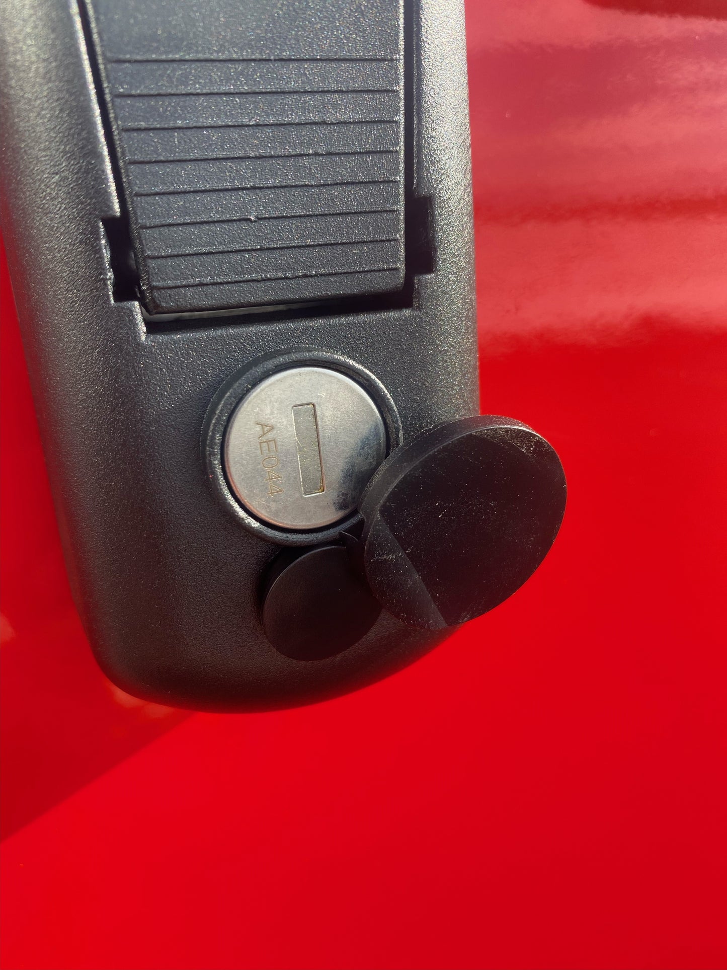 Bar lock cylinder cover plug-