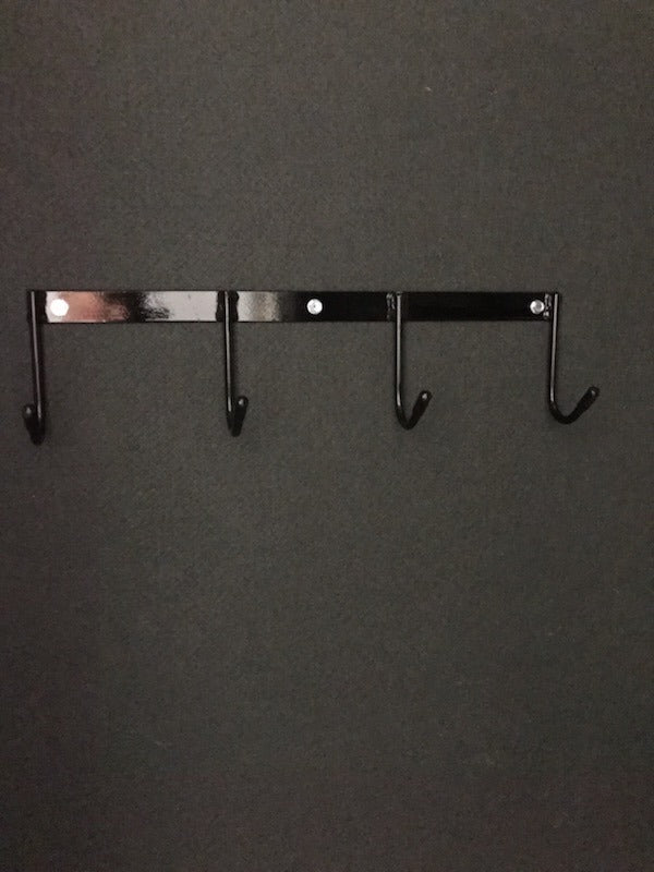 J-Hook Standard - 4 pl. Black