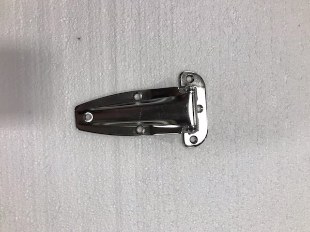Hinge - Tack/Feed/Manger Door/ chrome
