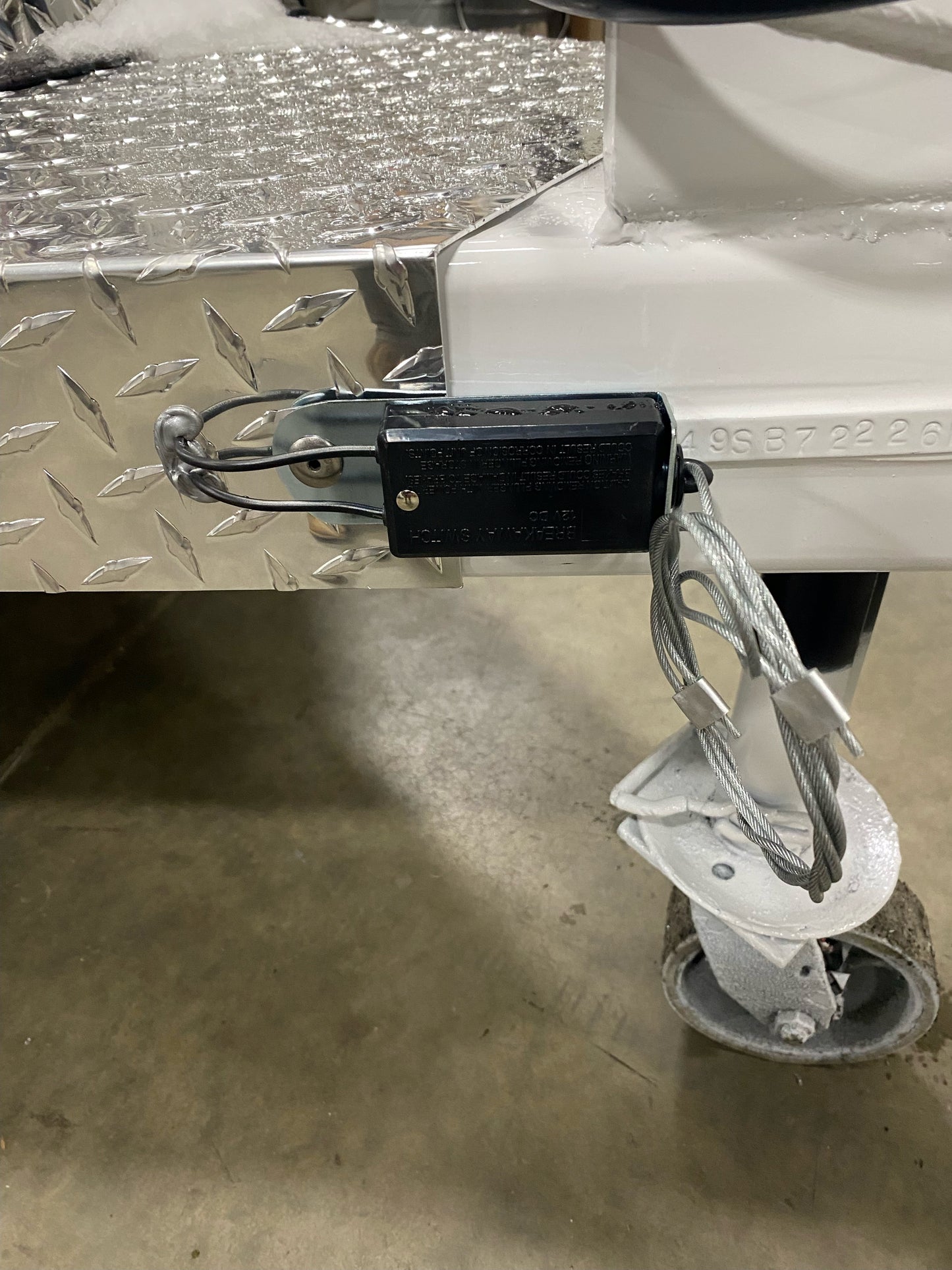 Break Away Switch With Cable