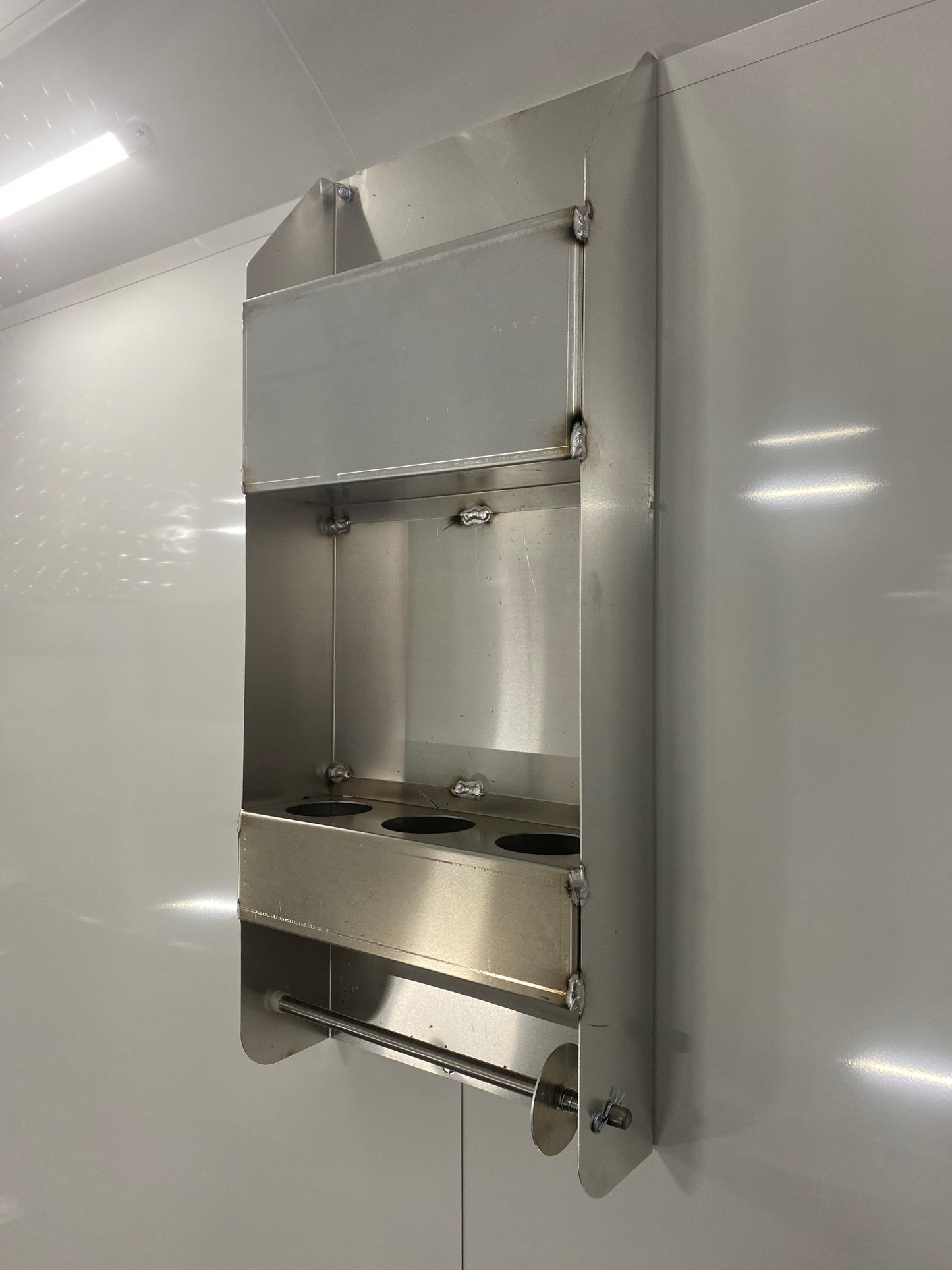 Paper Towel Rack W/ Storage-