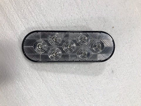 Light LED Stop/Tail 6" Oval '09 (clear)